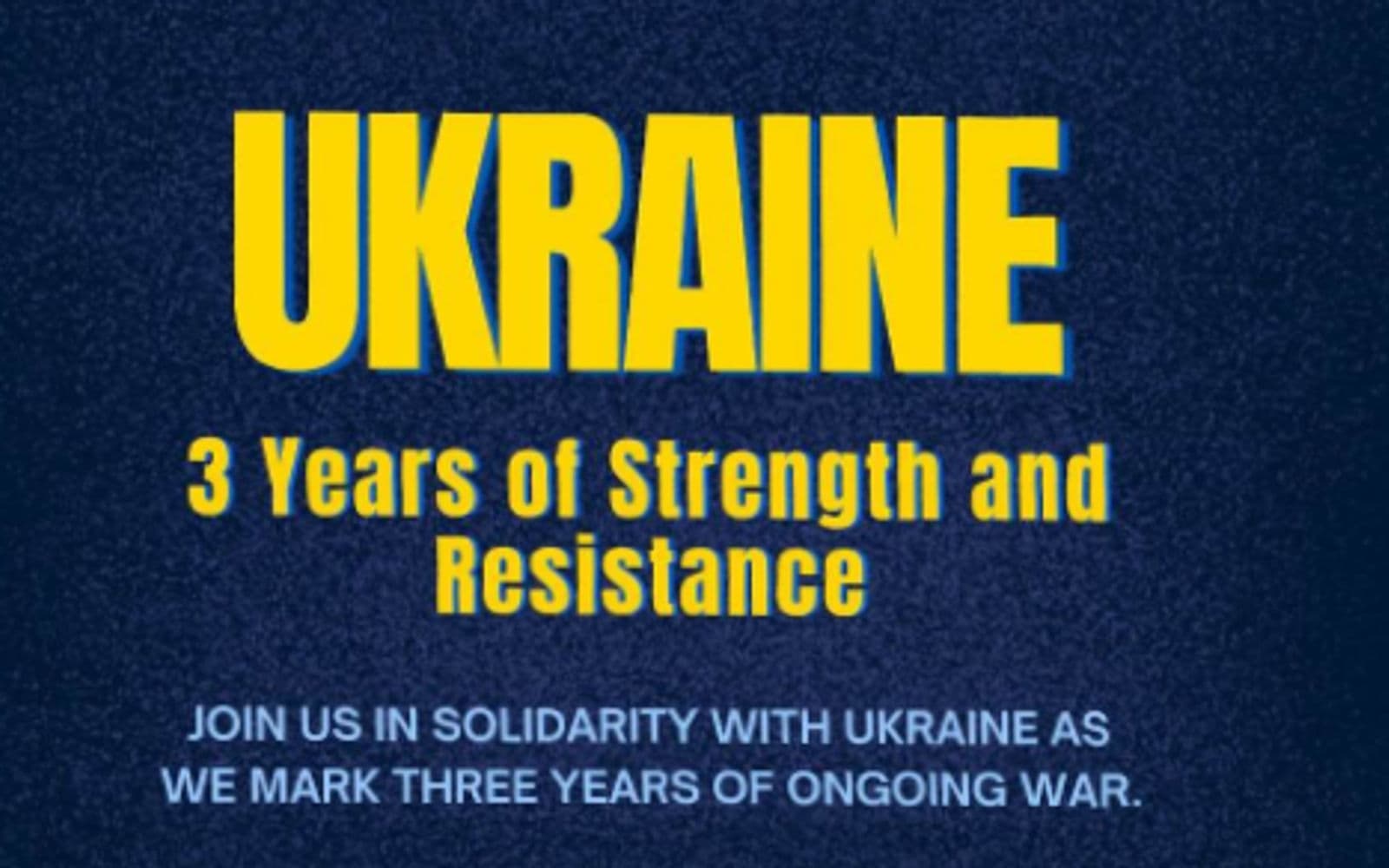 3 Years of Strength and Resistance