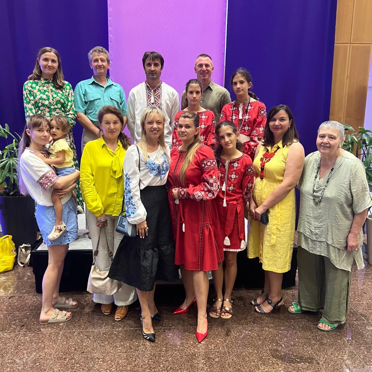 UAANT community members at Parliament House reception