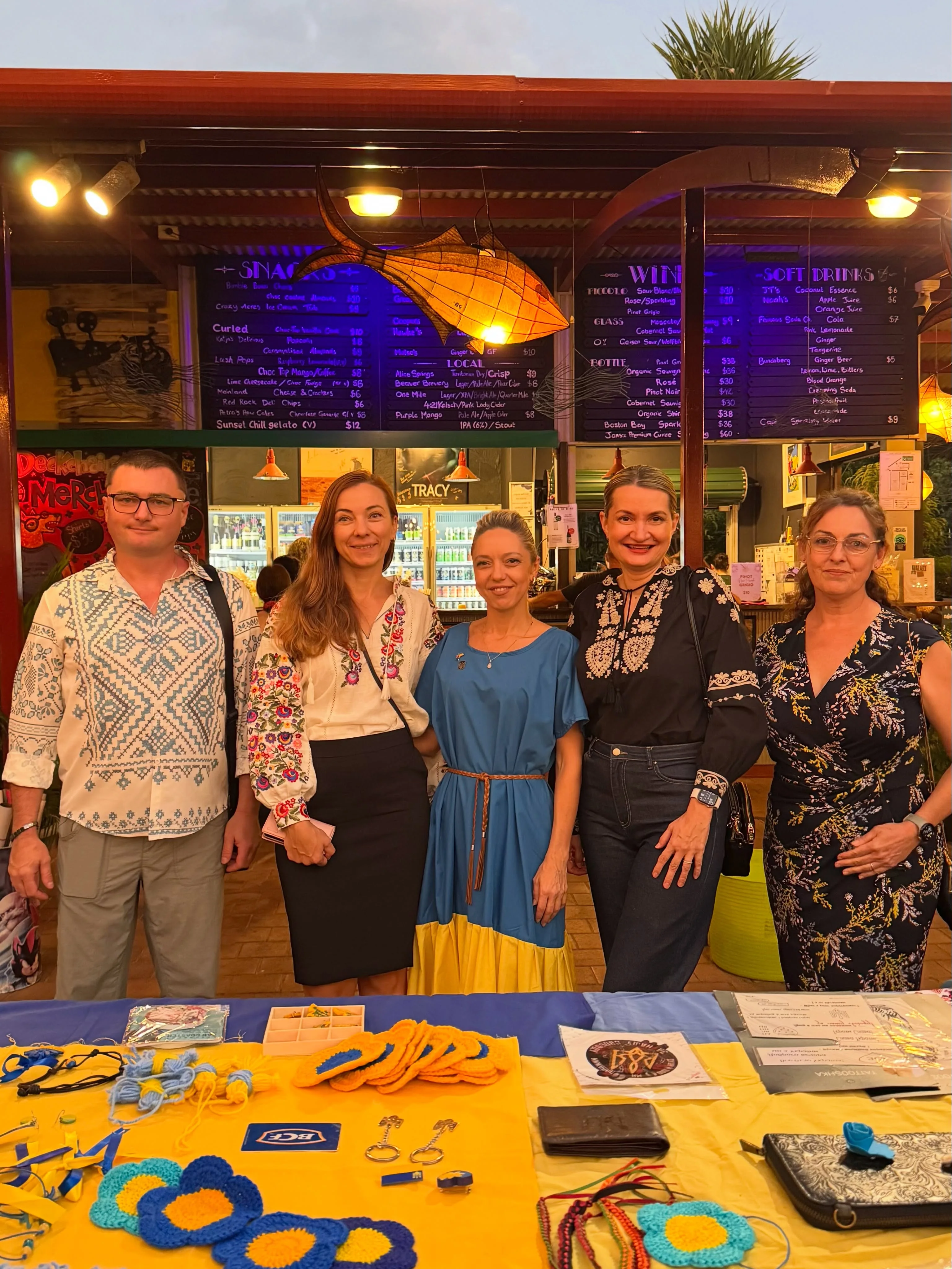 Audience at the Ukrainian Film Festival Australia in Darwin