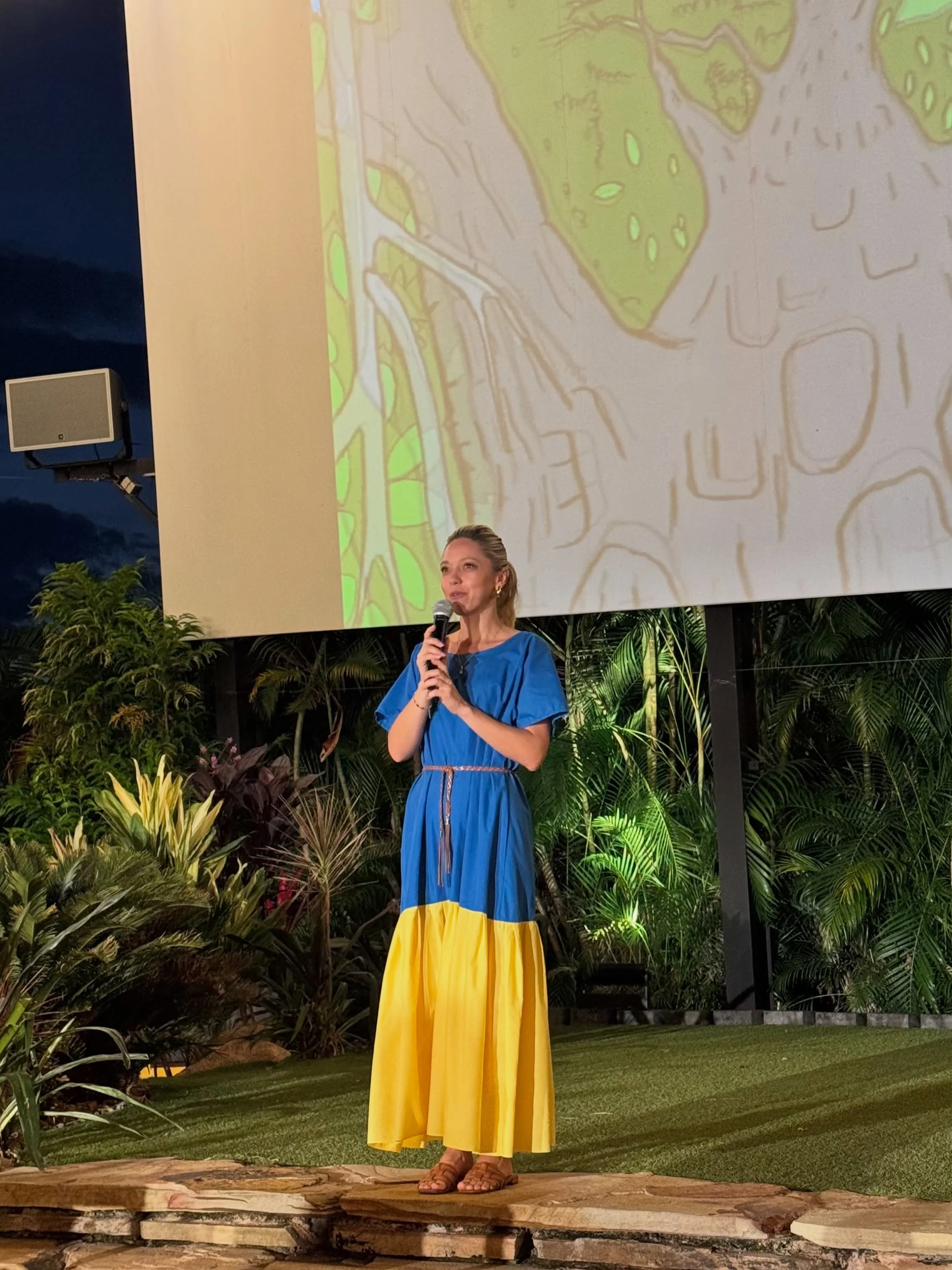 Community gathering at the Ukrainian Film Festival in Darwin